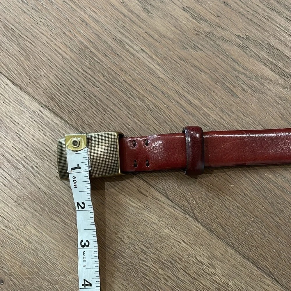 Bosca Canada 🇨🇦 Made Leather Belt Size 38/95